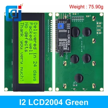 JCD LCD2004 I2C 2004 20x4 2004A Mavi/Yeşil ekran HD44780 Karakter LCD /w IIC/I2C Seri arabirim adaptörü Modülü Arduino İçin