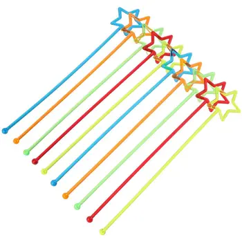 30 Adet Rastgele Renk Öğretmen Pointer Sunum Mini Yıldız Okuma Pointer El Plastik Öğrenme İşaretleme Peri