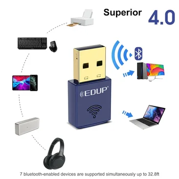 2 in 1 kablosuz bluetooth uyumlu 4.0 Alıcı Verici Adaptörü USB Araç Ses Ve Veri Çift İletim Handsfree