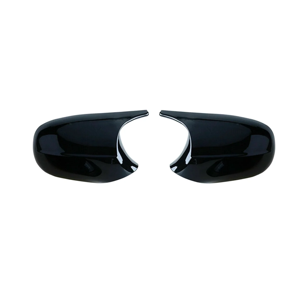 Araba Parlak Siyah dikiz aynası Kapağı Yan Ayna Kılıfı Trim için BMW 3 Serisi E90 E91 E92 E93 2008-2013 5116720520