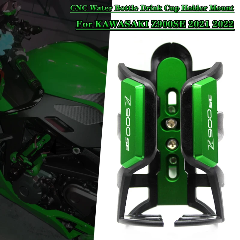 KAWASAKİ Z900SE Z900 SE 2021 2022 yüksek kaliteli Motosiklet CNC İçecek Su Şişesi İçecek Kupası Tutucu Dağı