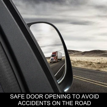 Araba Dikiz Aynası Geniş Açı Park Yardım Sistemi Araba Dikiz Güvenlik Kör Nokta Aynası Arka Kapıyı Açmak için Kullanılır