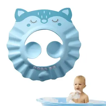 Bebek duş şampuanı Bebek Banyo kulak koruyucu Yumuşak Silikon PP TPE Ayarlanabilir Güvenlik Siperliği Yumuşak Banyo Şapka Kızlar İçin