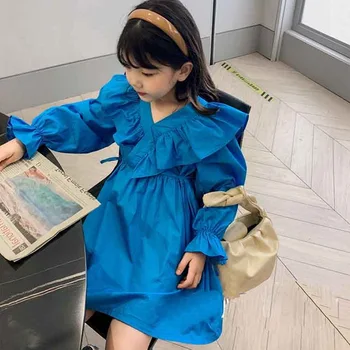 2023 Yaz Yeni ışık lüks moda Kız Etek Uçan Kollu rahat Elbise Rahat Prenses Etek Butik Giyim