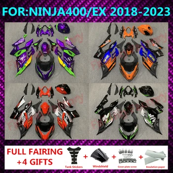 Motosiklet Tüm Kaporta kiti İçin fit Ninja400 EX400 EX Ninja 400 2018 2019 2020 2021 2022 2023 tam fairing kitleri Kaporta zxmt