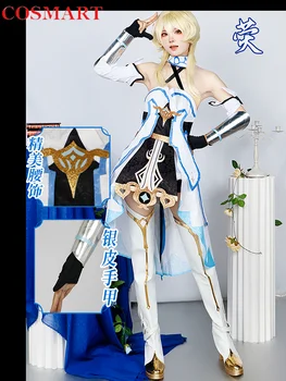 COSMART Genshin Darbe Lümen Kadın Elbise Cosplay Kostüm Çünkü Oyunu Anime Parti Üniforma Cadılar Bayramı Rol Oynamak Giyim Giyim