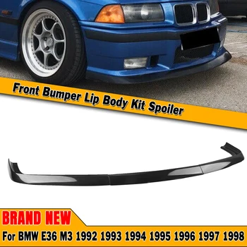 Ön Tampon Spoiler Dudak Alt Koruma Plakası Splitter Oto Aksesuarları BMW İçin E36 M3 2 Kapı 1992-1998